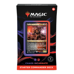 Magic The Gathering: Starter Commander Deck 2022 - Chaos Incarnate