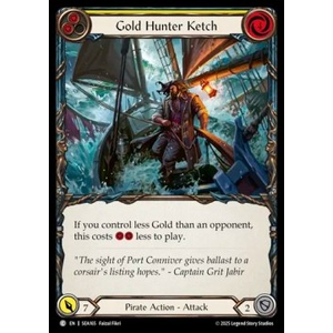 FaB Löskort: High Seas: Gold Hunter Ketch (Rainbow Foil)