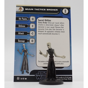 Star Wars Miniatures Game: Muun Tactics Broker 54/60