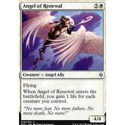 Magic löskort: Battle for Zendikar: Angel of Renewal