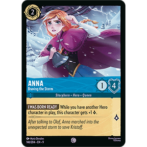 Lorcana Löskort: Fabled: Anna - Braving the Storm (V.1)