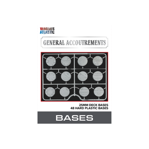 25mm Round Deck Bases (40)