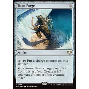 Magic löskort: Commander: Edge of Eternities: Titan Forge