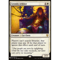 Magic löskort: The List: Leonin Arbiter