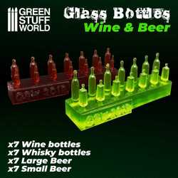 Wine and Beer Set (Transparent Resin)