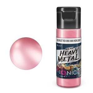 IONIC Real Heavy Metal: Scarlet Red Highlight (20ml)