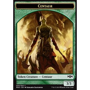 Magic löskort: Ravnica Allegiance: Centaur Token