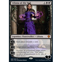 Magic löskort: Dominaria United: Liliana of the Veil