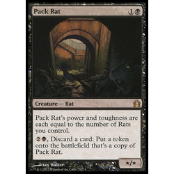 Magic löskort: Return to Ravnica: Pack Rat (Foil)