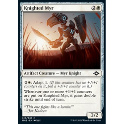 Magic löskort: Modern Horizons 2: Knighted Myr