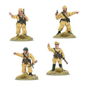 Italian Paracadutisti Platoon Commanders (resin) (4)