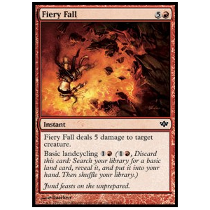 Magic löskort: Conflux Fiery Fall