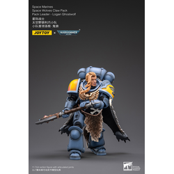 Warhammer 40k Action Figure: Space Wolves Claw Pack - Logan Ghostwolf (1/18)