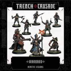 Trench Crusade: Heretic Legion Warband (3D-resin) (8)