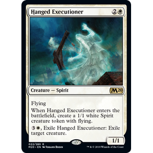 Magic löskort: Core Set 2020: Hanged Executioner