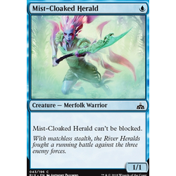 Magic löskort: Rivals of Ixalan: Mist-Cloaked Herald