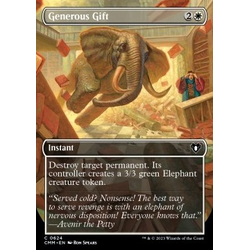 Magic löskort: Commander Masters: Generous Gift (alternative art)