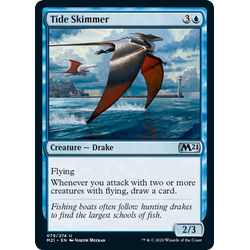 Magic löskort: Core Set 2021: Tide Skimmer