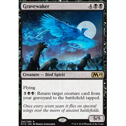 Magic löskort: Core Set 2019: Gravewaker