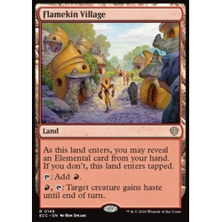 Magic löskort: Magic: Commander: Lorwyn Eclipsed: Flamekin Village
