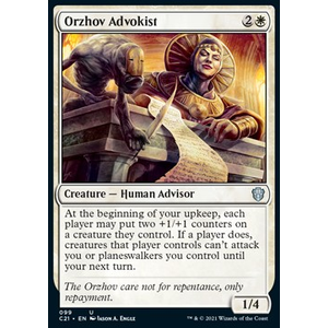 Magic Löskort: Commander: Strixhaven: Orzhov Advokist