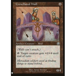 Magic löskort: Mystery Booster: Crenellated Wall