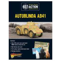 Italian Autoblinda AB41 armoured car