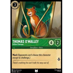 Lorcana Löskort: Archazia’s Island: Thomas O'Malley - Feline Charmer (Foil)