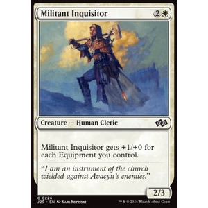 Magic löskort: Magic: Foundations Jumpstart: Militant Inquisitor