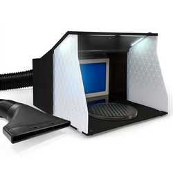 Airbrush spray booth