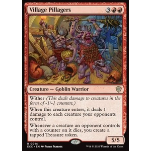 Magic löskort: Magic: Commander: Lorwyn Eclipsed: Village Pillagers
