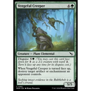 Magic löskort: Murders at Karlov Manor: Vengeful Creeper
