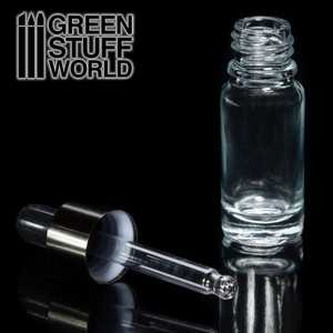 Empty Glass Bottle w Pipette