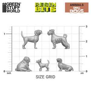 Green Stuff World: Small Dogs - 3D Printed