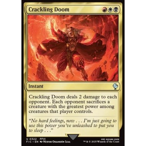 Magic löskort: Magic: The Gathering - FINAL FANTASY: Commander: Crackling Doom