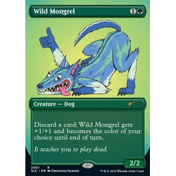 Magic löskort: Secret Lair Drop Series: 30th Anniversary Countdown Kit: Wild Mongrel (Foil)