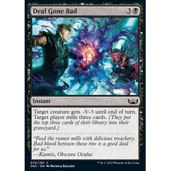 Magic löskort: Streets Of New Capenna: Deal Gone Bad