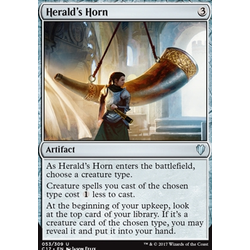 Magic löskort: The List: Herald's Horn