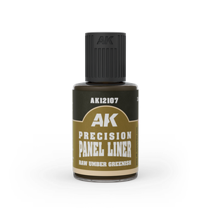 Precision Panel liner: Raw Umber Greenish - Enamel (30ml)