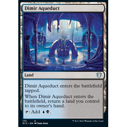 Magic löskort: Commander: Innistrad: Midnight Hunt: Dimir Aqueduct