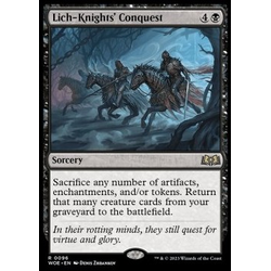 Magic löskort: Wilds of Eldraine: Lich-Knights' Conquest