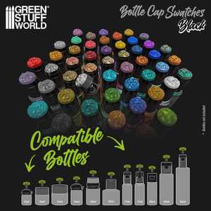 Black Bottle Cap Swatches (48)