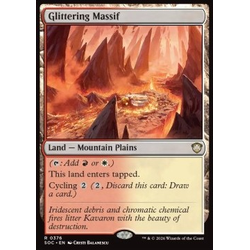 Magic löskort: Commander: Secrets of Strixhaven: Glittering Massif