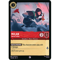 Lorcana Löskort: Fabled: Mulan - Injured Soldier
