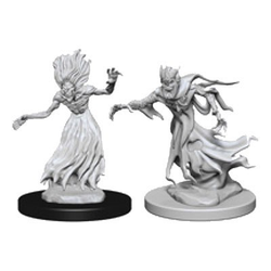 Nolzur's Marvelous Miniatures (unpainted): Wraith and Specter (2)