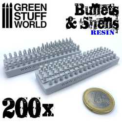 200x Resin Bullets and Shells