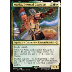 Magic löskort: Magic: The Gathering - FINAL FANTASY: Commander: Wakka, Devoted Guardian