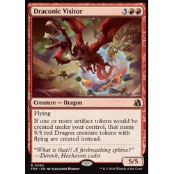 Magic löskort: Reality Fracture: Draconic Visitor