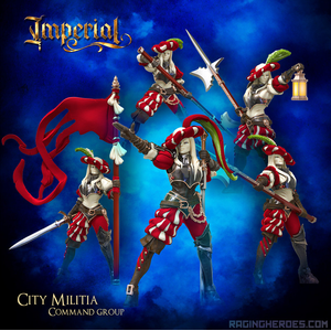 Imperial: City Militia Command Group