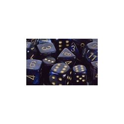 Scarab™ Royal Blue/gold (36-dice set)